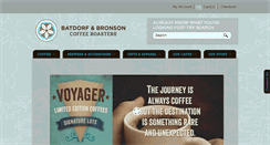 Desktop Screenshot of batdorfcoffee.com